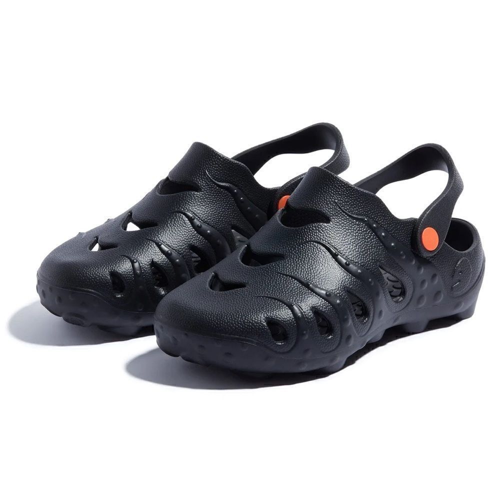 UIN Men's Garden Shoes Beach Outdoor Slippers Sandals (Ink Black Octopus I Men)